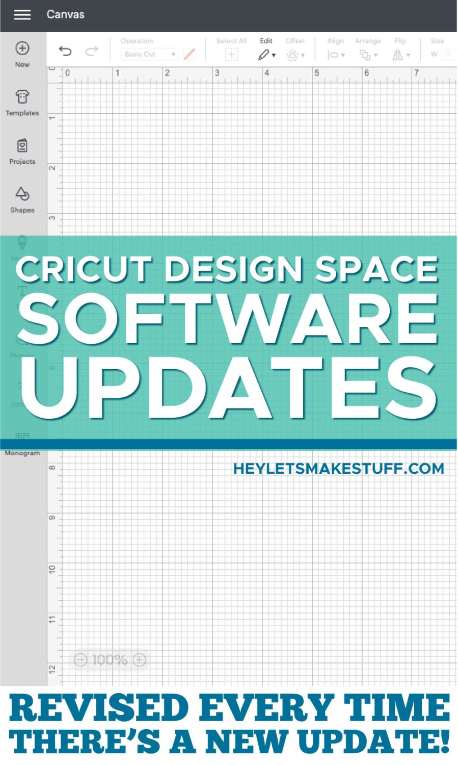 Desktop Cricut Design Space Updates: February 2023 - Hey, Let's Make Stuff