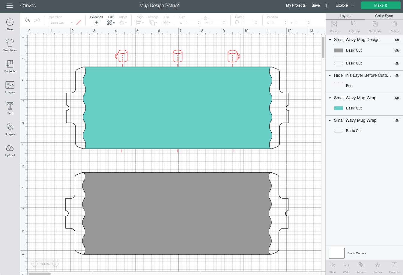 Blank Mug Template For Cricut