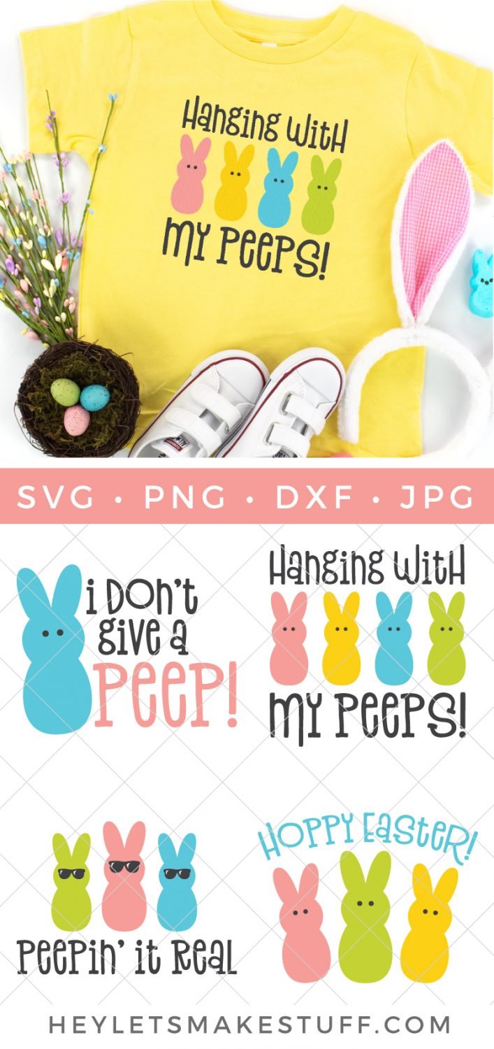 Image of Easter Peeps SVG Bundle