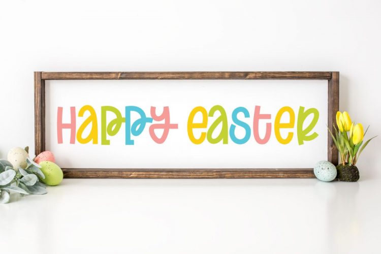 Cheap and Free Spring & Easter Fonts for Cutting Machines