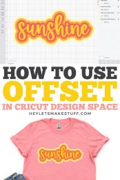 How to Use Cricut Offset Pin Image