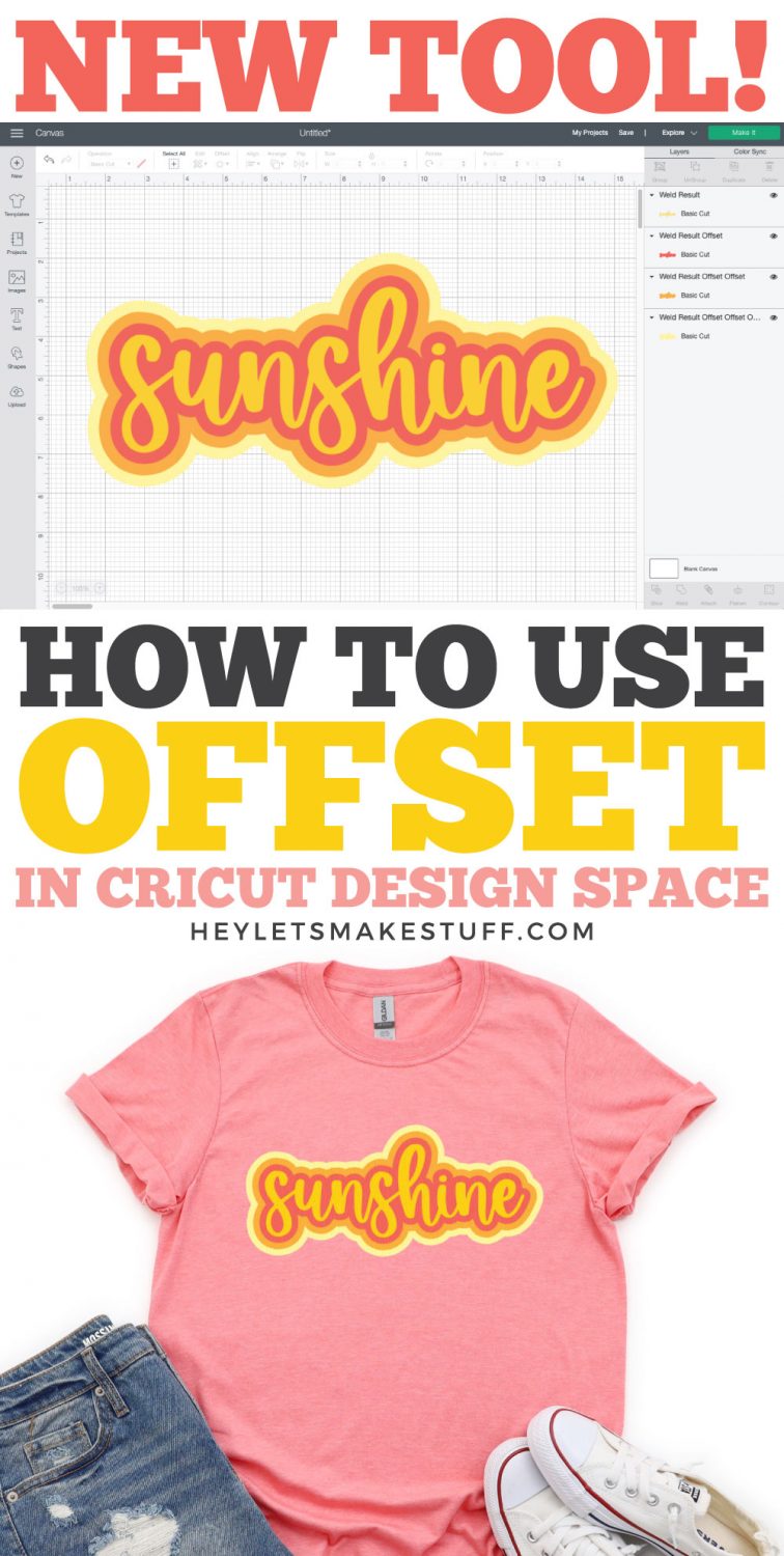 How to Use Cricut Offset Pin Image