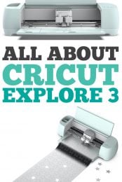 Pin image: all about Cricut Explore 3
