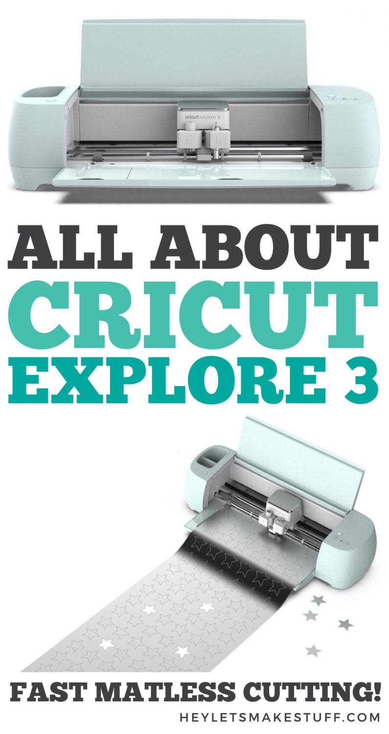 Pin image: all about Cricut Explore 3