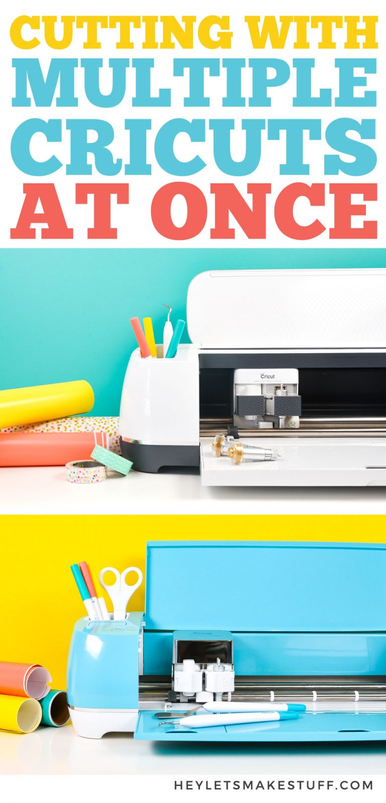 How to Cut with Multiple Cricut Machines at the Same Time