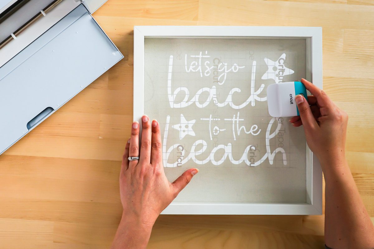 Beach Vacation Memory Box + Cricut Tools and How to Use Them - Housewife  Eclectic