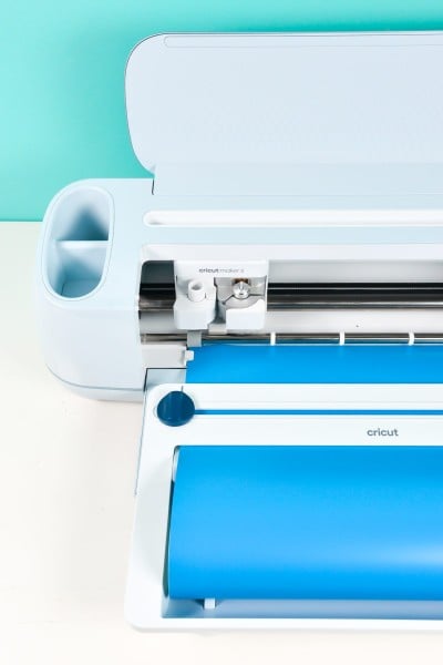 Cricut Maker 3 with Roll Holder attached