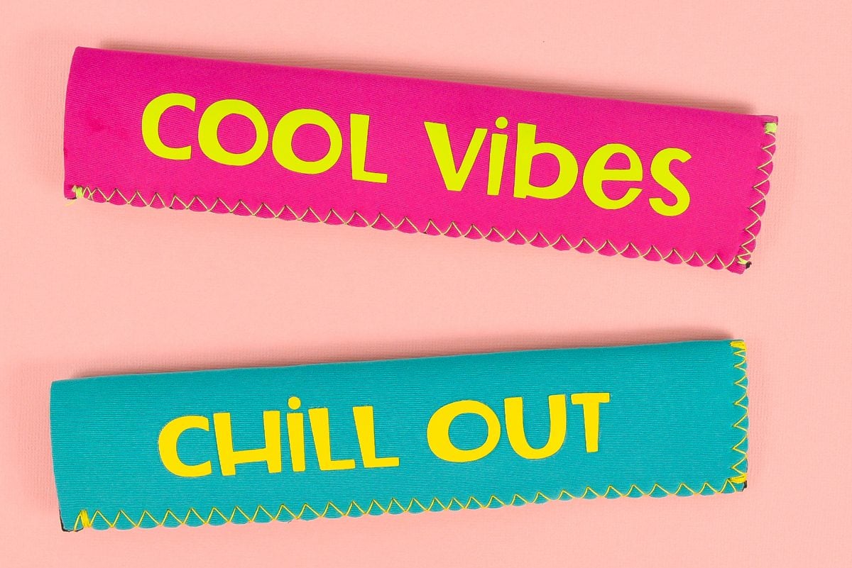 Personalized Ice Pop Holders with the Cricut - Hey, Let's Make Stuff