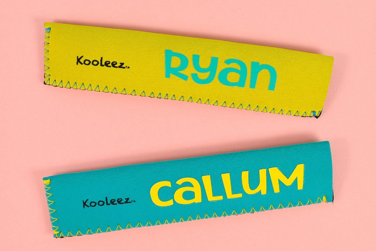 Personalized Ice Pop Holders with the Cricut - Hey, Let's Make Stuff