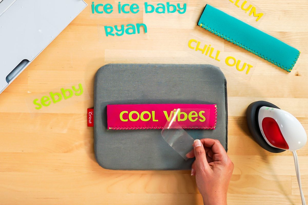 Personalized Ice Pop Holders with the Cricut - Hey, Let's Make Stuff