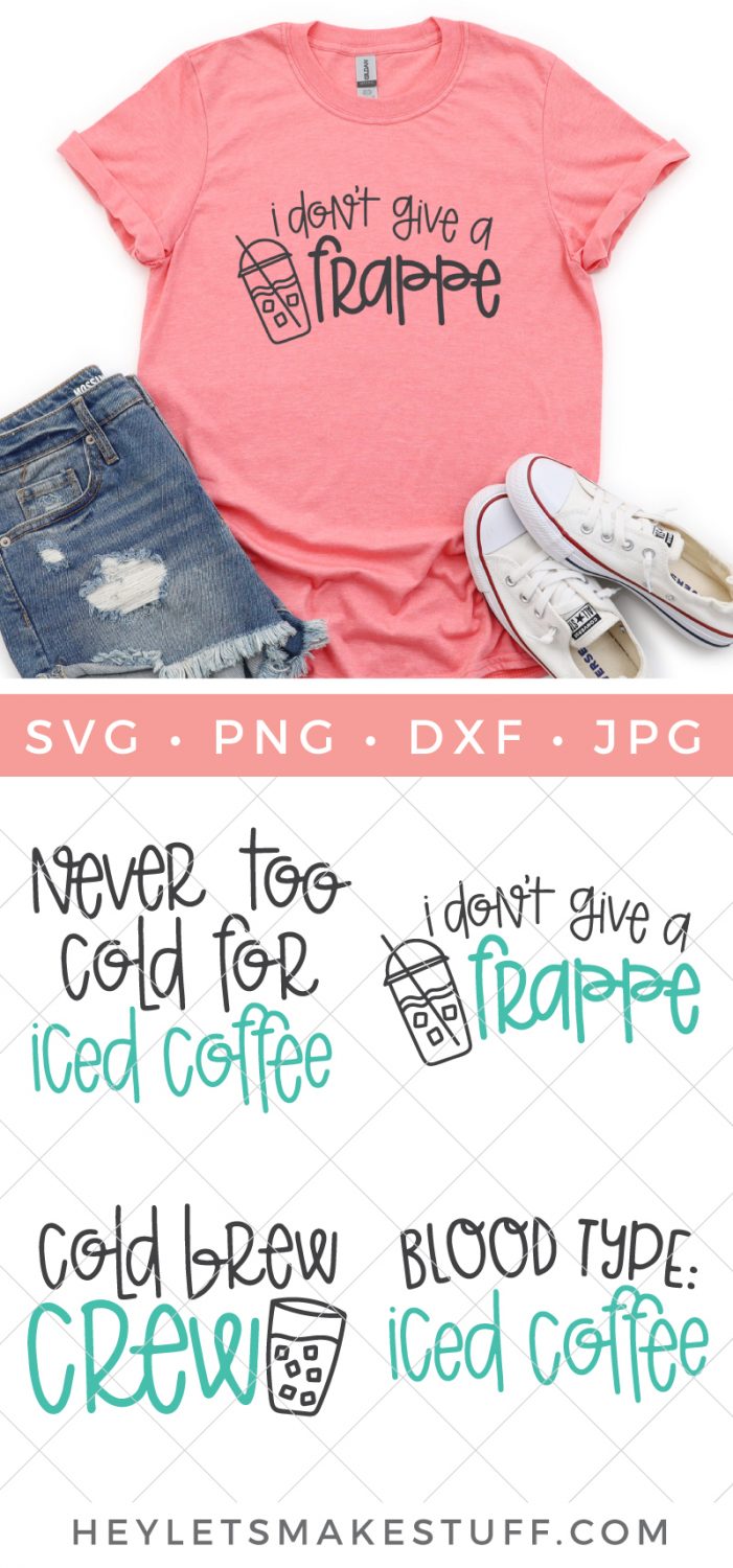 Iced Coffee SVG Bundle pin image