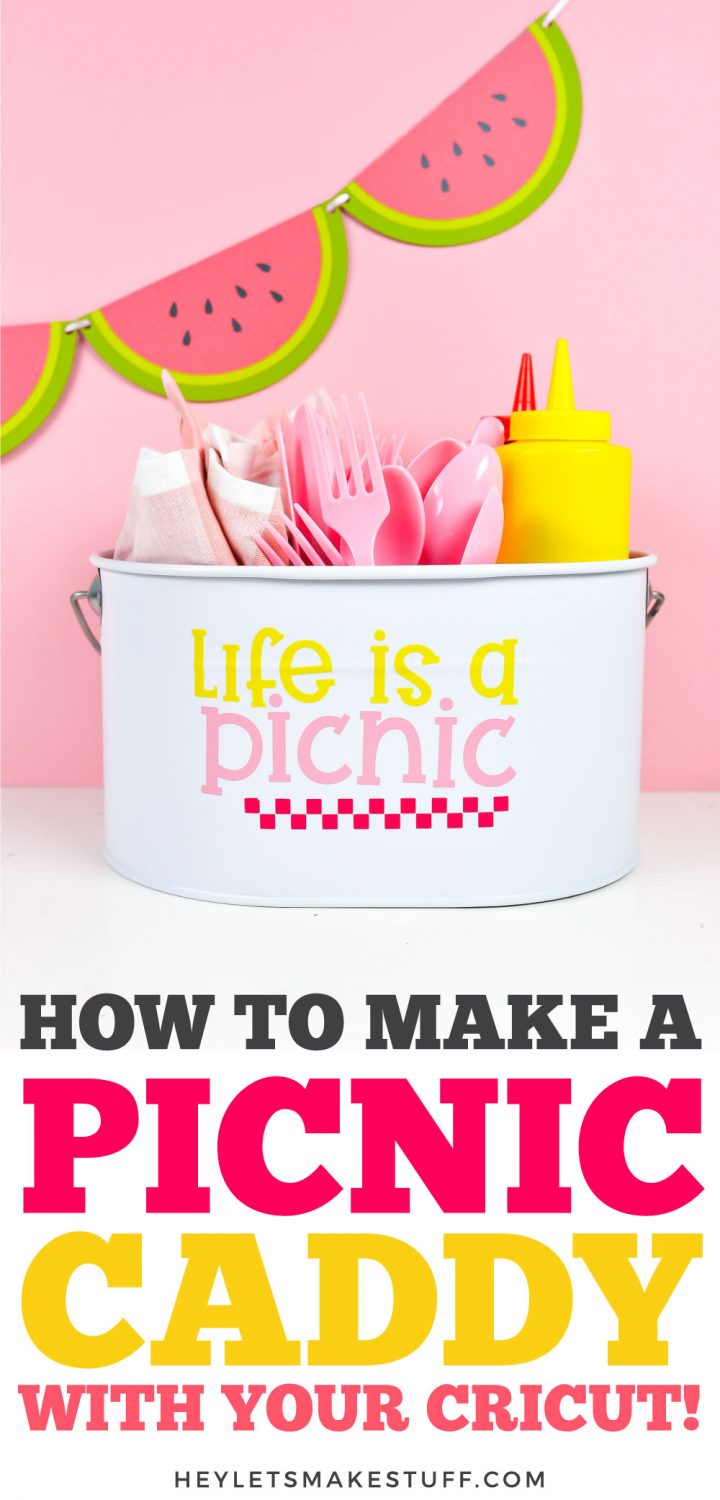 Cricut Picnic Caddy Pin Image