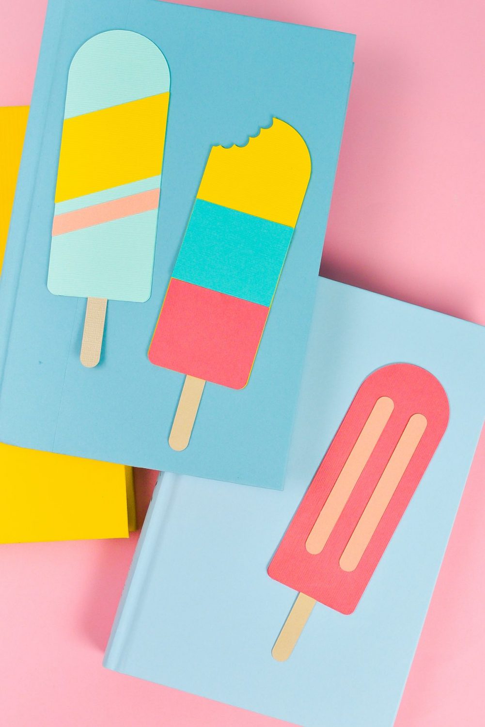 Personalized Ice Pop Holders with the Cricut - Hey, Let's Make Stuff