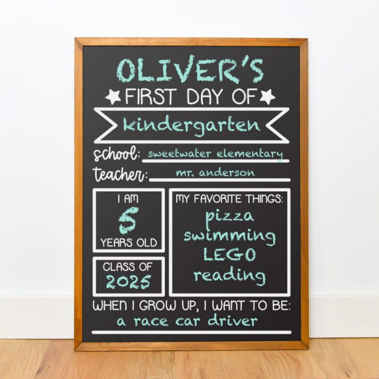 First Day of School Chalkboard SVG - Make Using Your Cricut!