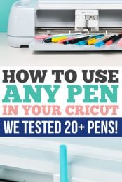 How to Use Any Pen in Your Cricut pin image