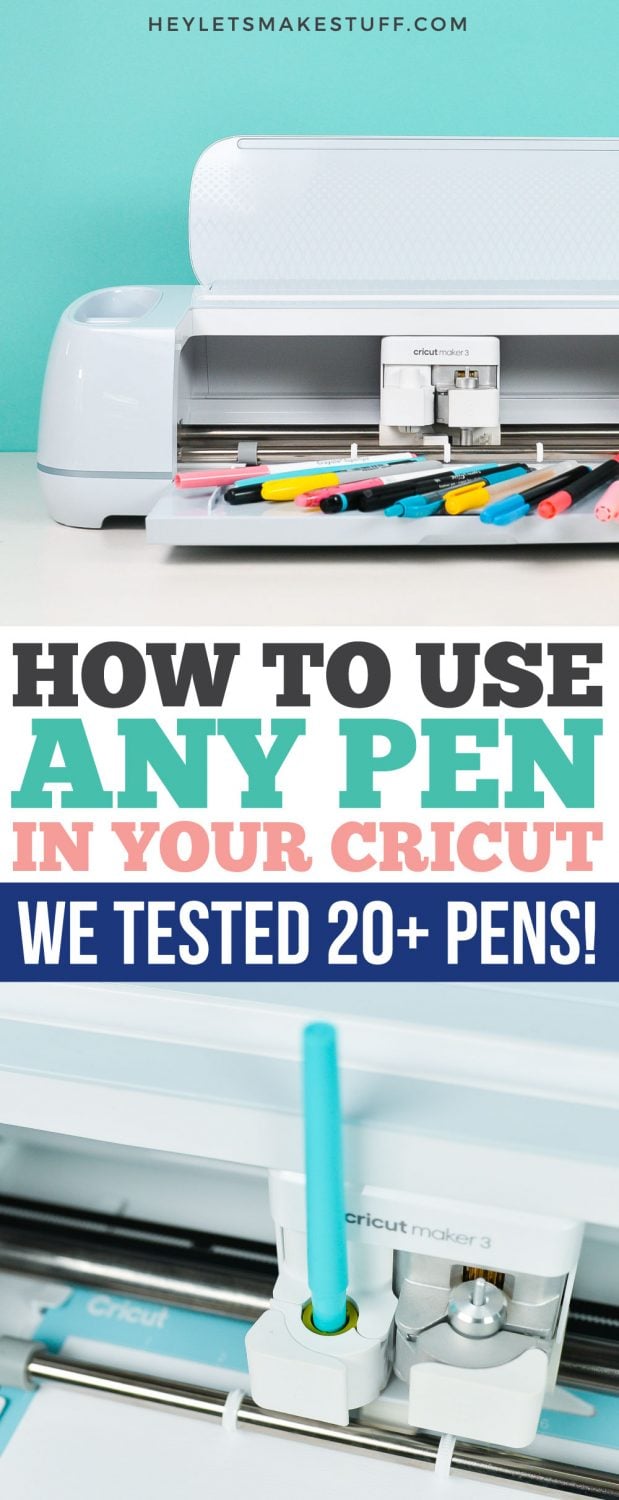 How to Use Any Pen with Your Cricut Machine: Cricut Pens Tutorial