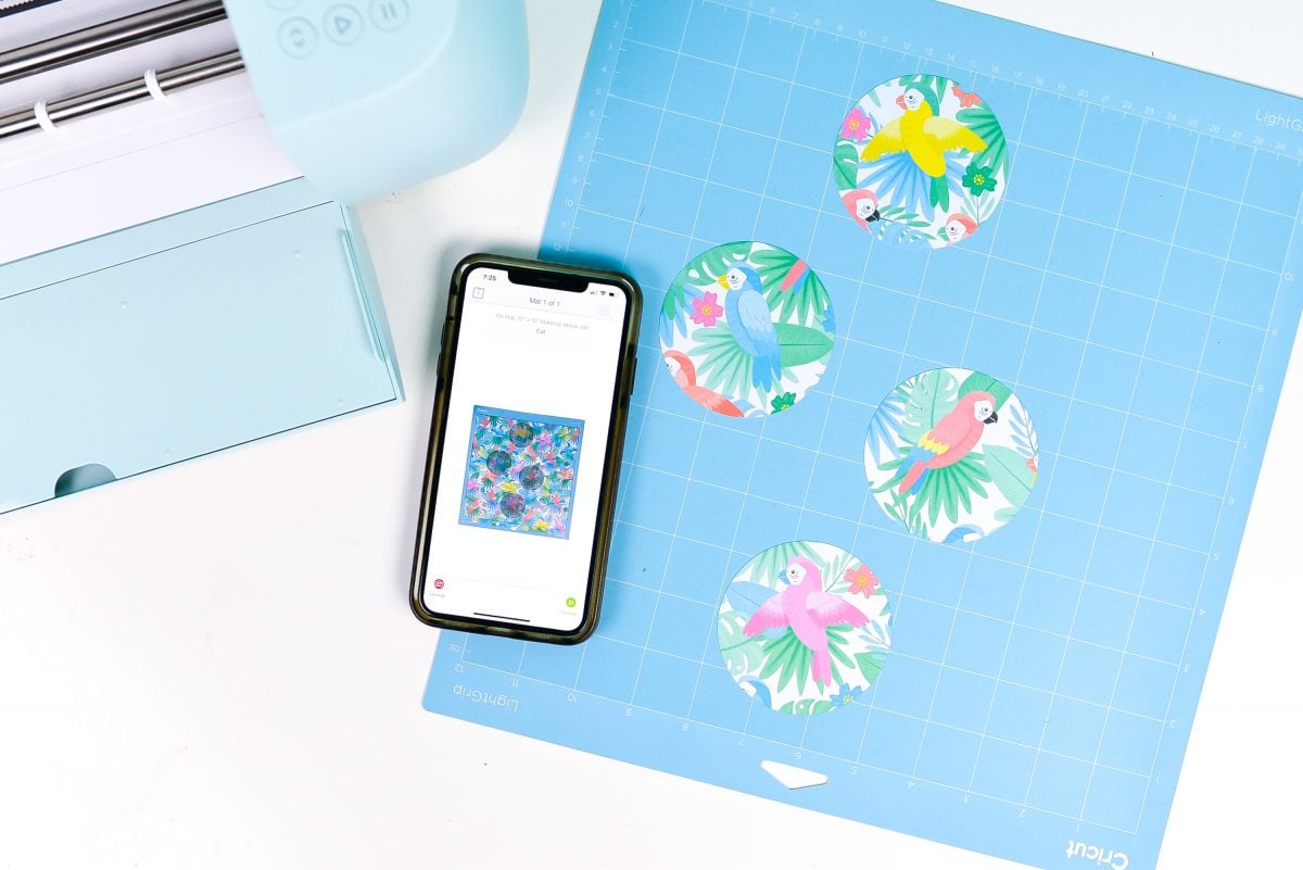 Use the SnapMat feature in Cricut Design Space to make it easier to use  scraps