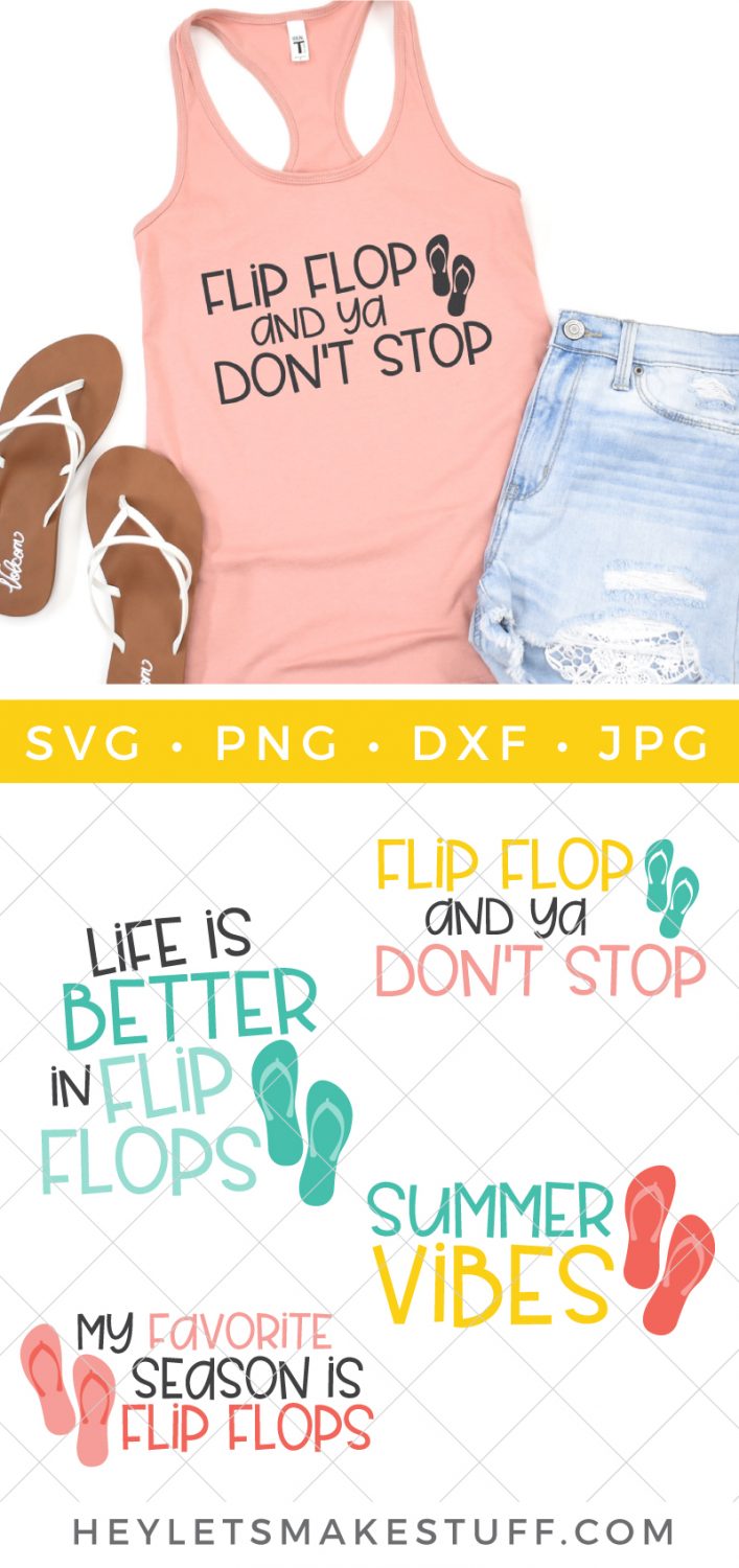 Flip Flop SVG Bundle pin image