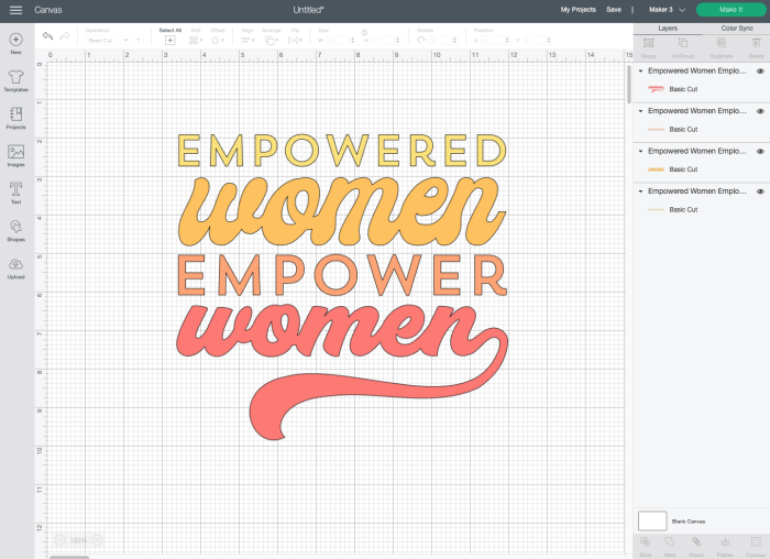 How to Cut More than One Color on a Cricut Mat Hey, Let's Make Stuff