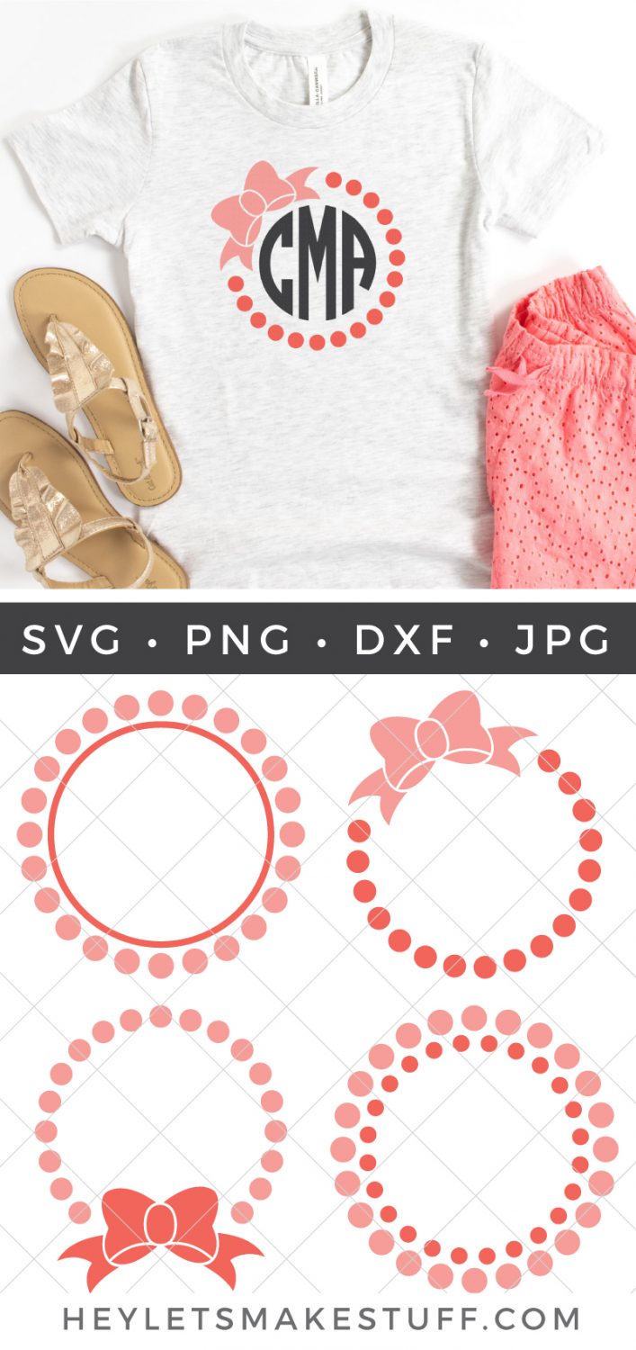 Pearl Monogram SVG Bundle pin image