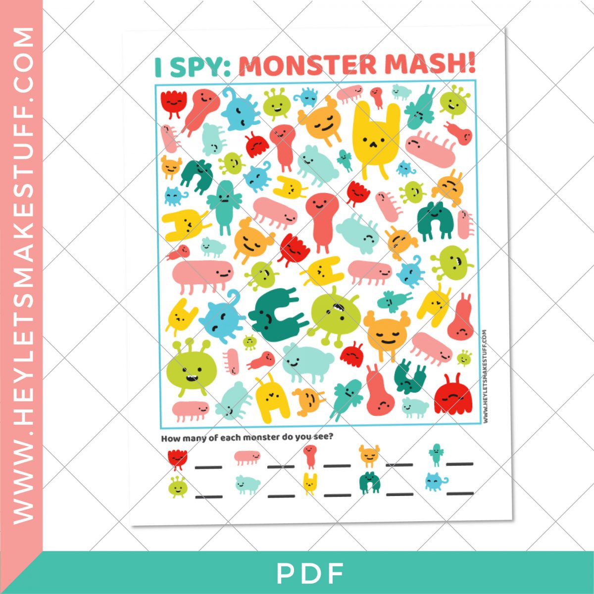 Free Printable I Spy Winter Activity - Paper Trail Design