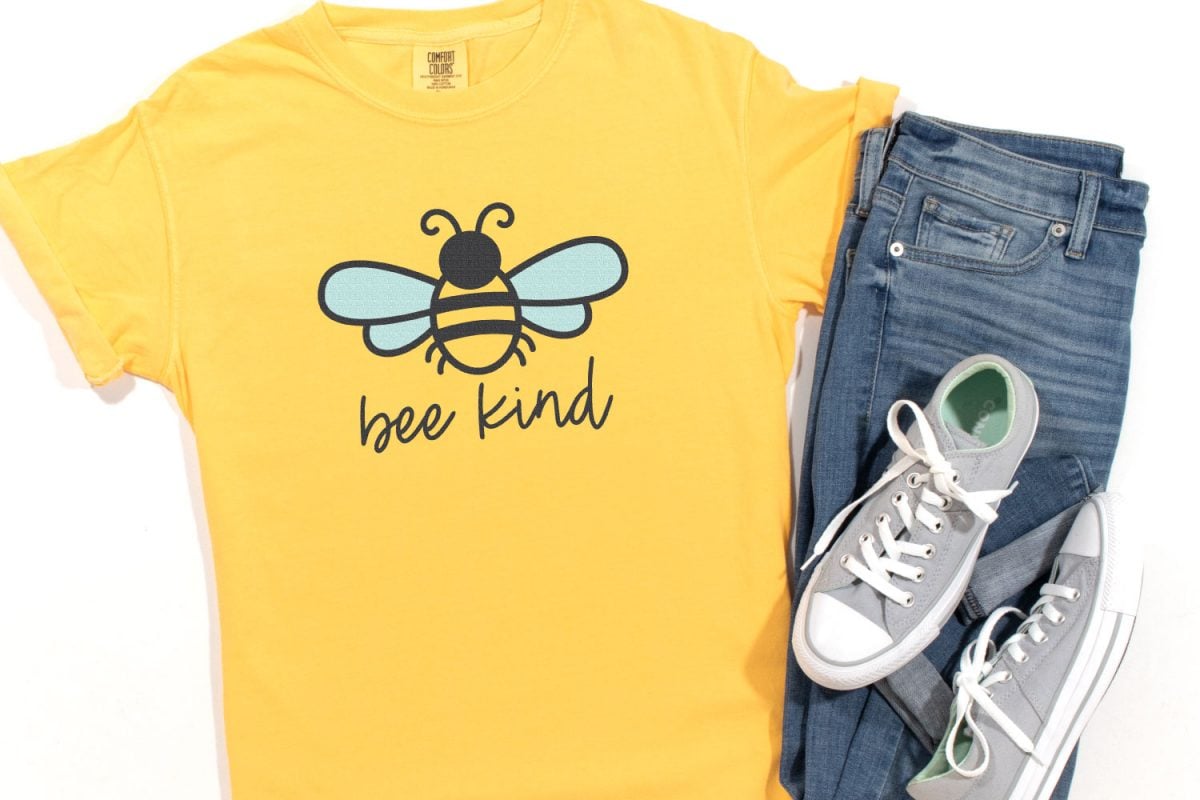 Bee Kind SVG image