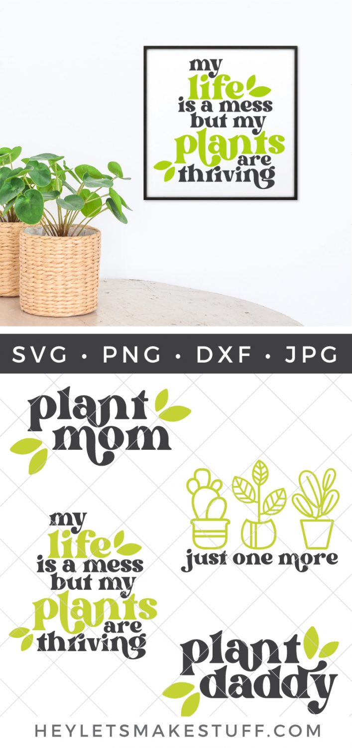Plant Owner SVG Bundle pin image