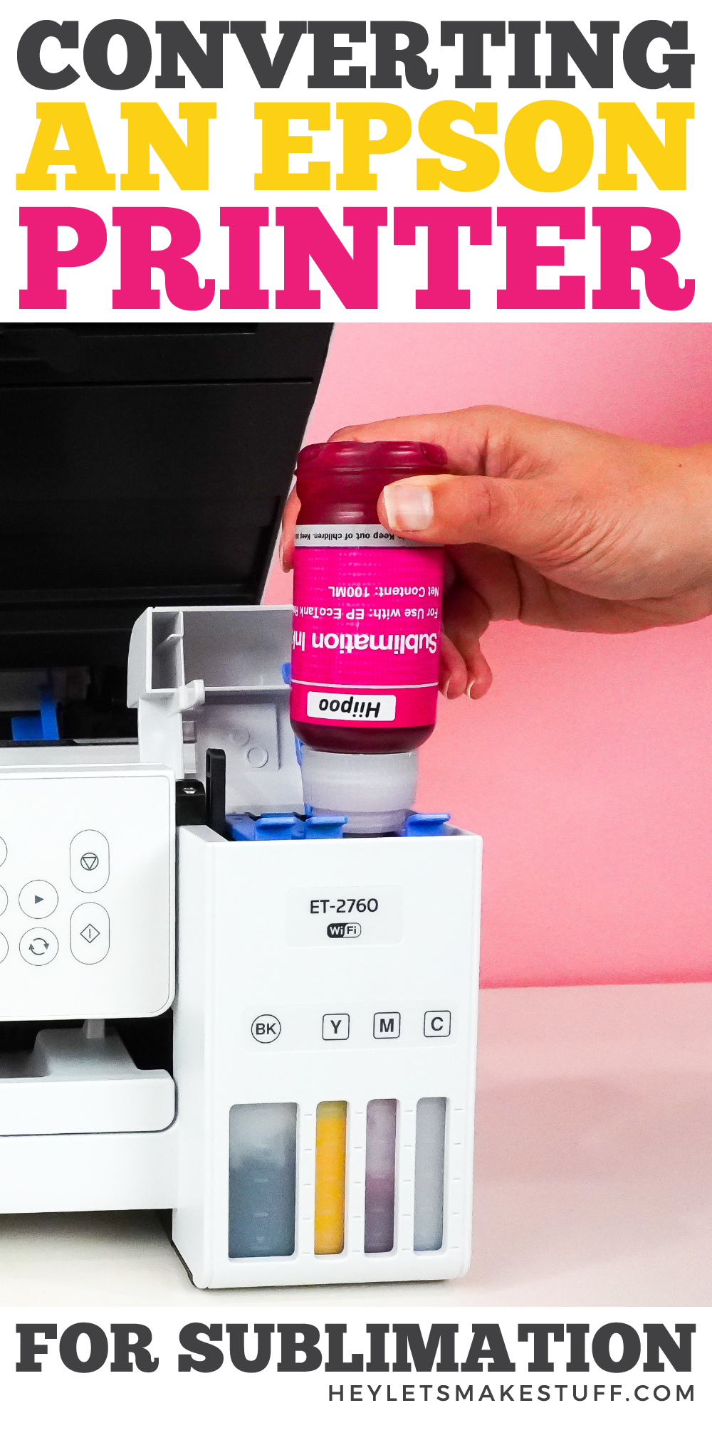 Convert an Epson EcoTank Printer for Sublimation—the EASY Way!
