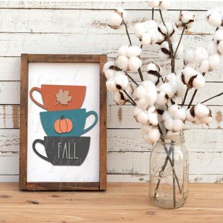 Fall Coffee Design by Lilac and Pine Desings