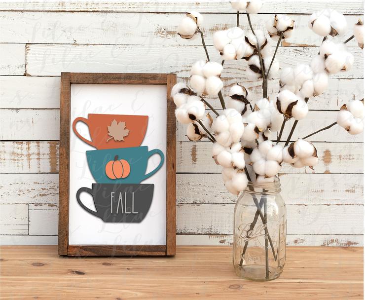 Fall Coffee Design by Lilac and Pine Desings