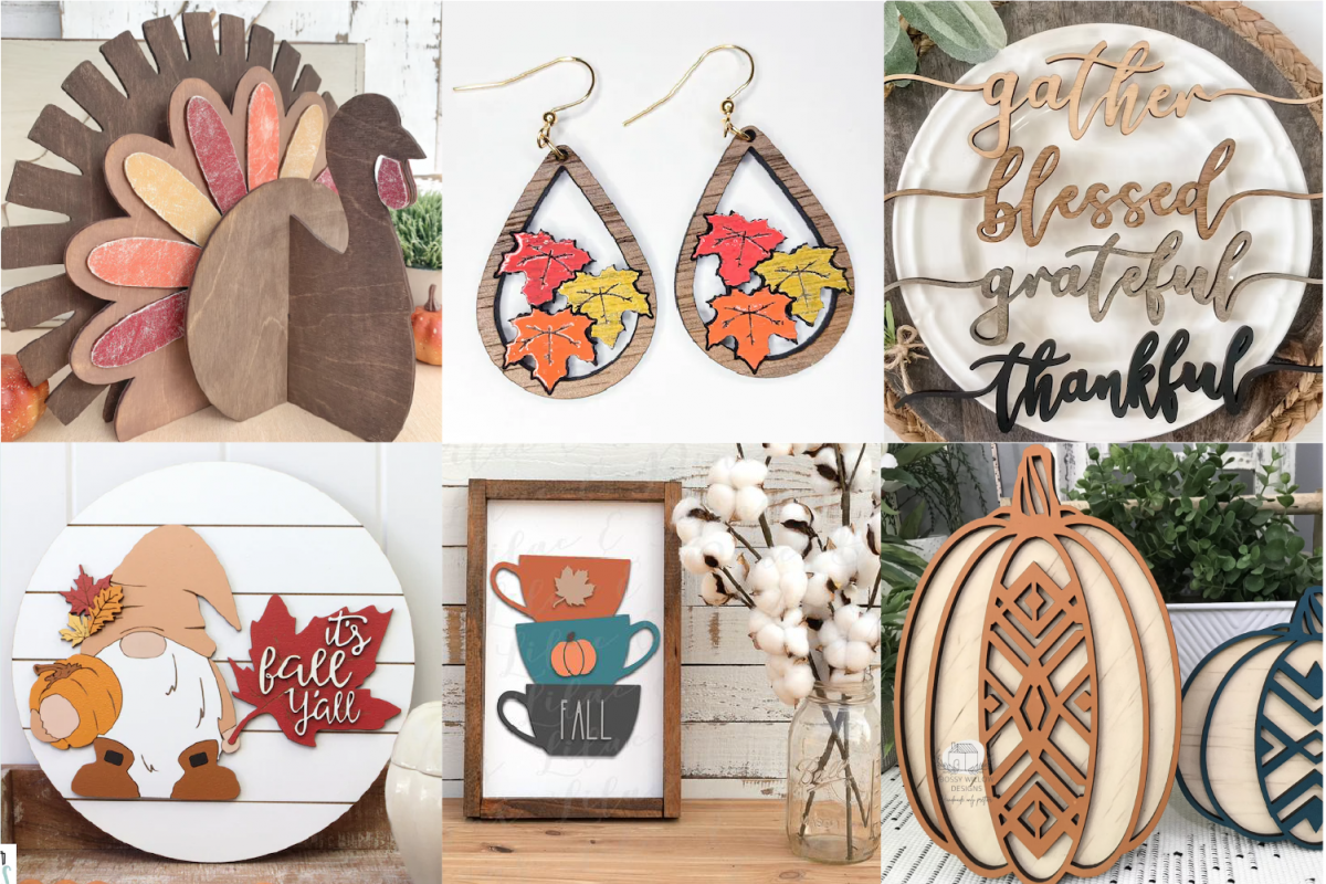 Thanksgiving and Fall Glowforge Projects and Files - Hey, Let's Make Stuff