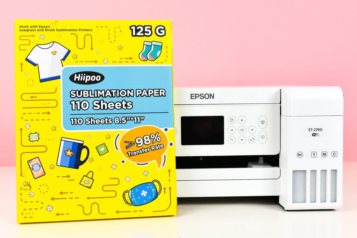 Epson Printer with Hiipoo Sublimation Paper