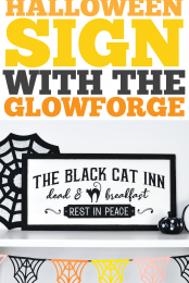 Halloween Sign with the Glowforge Pin Image #3