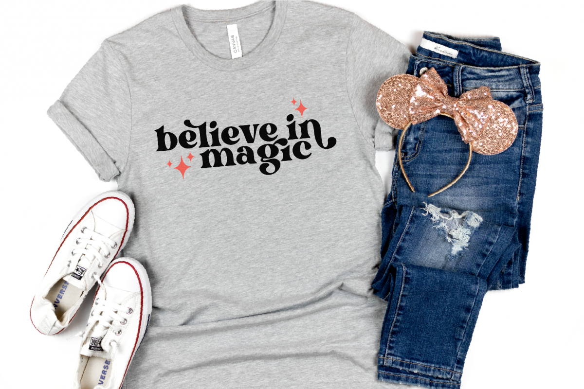 Believe in magic SVG image