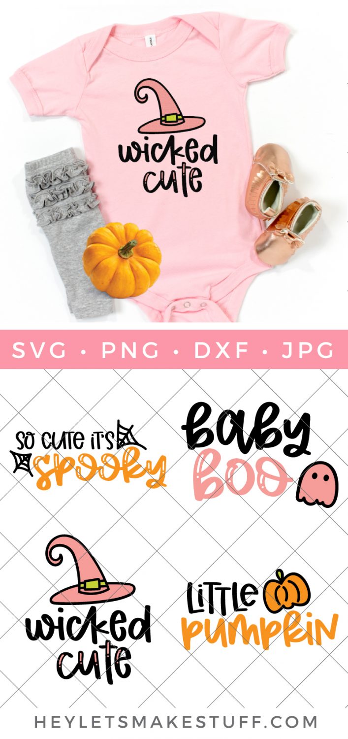 Wicked Cute Halloween T-shirt SVG Design