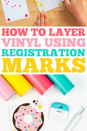 How to Layer Vinyl using Registration Marks Pin #1