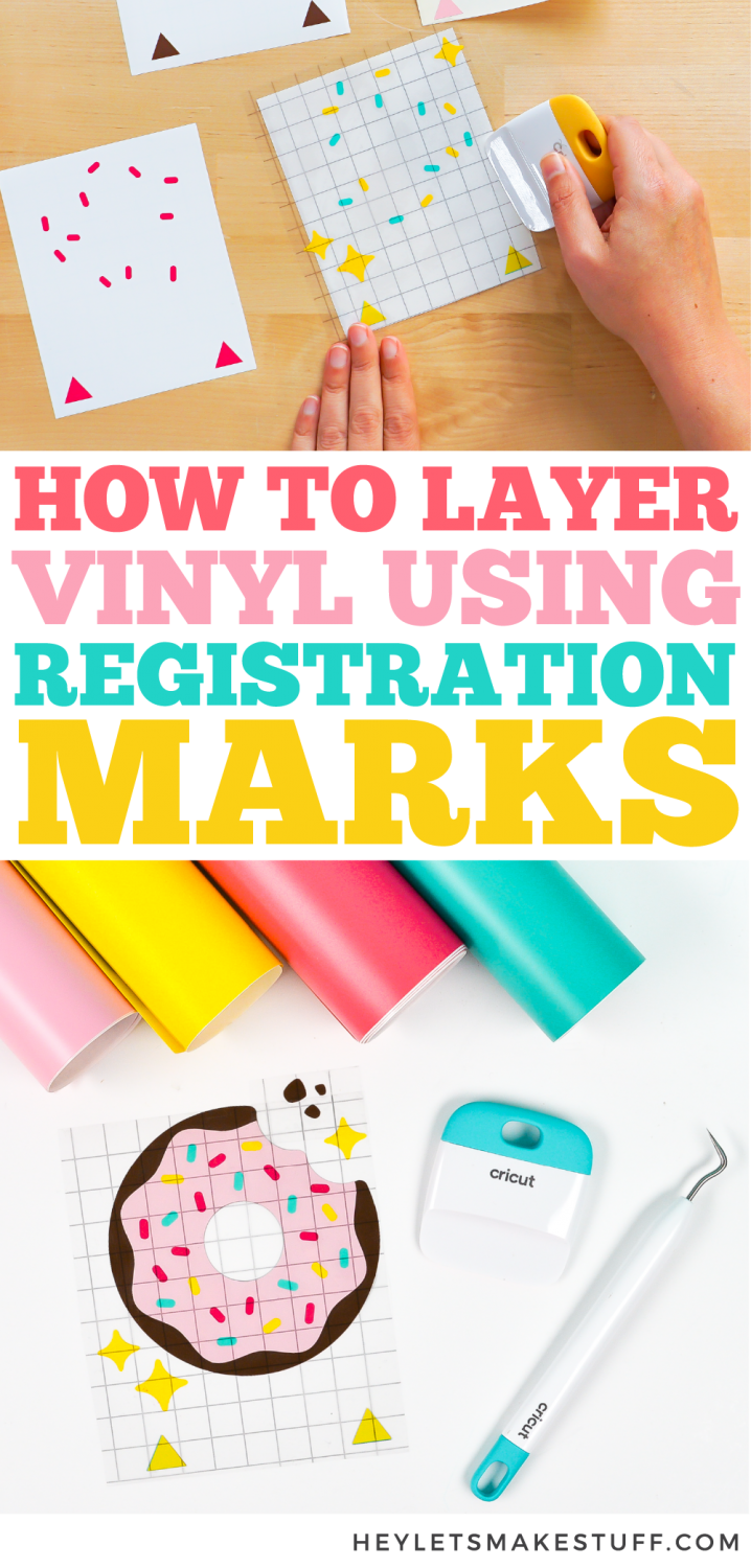 How to Layer Vinyl using Registration Marks Pin #1