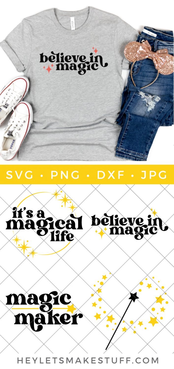 Believe in Magic SVG Bundle pin