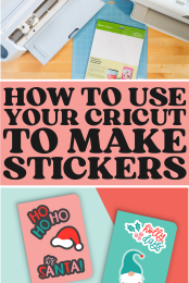 How to Use Your Cricut to Make Stickers Pin Image