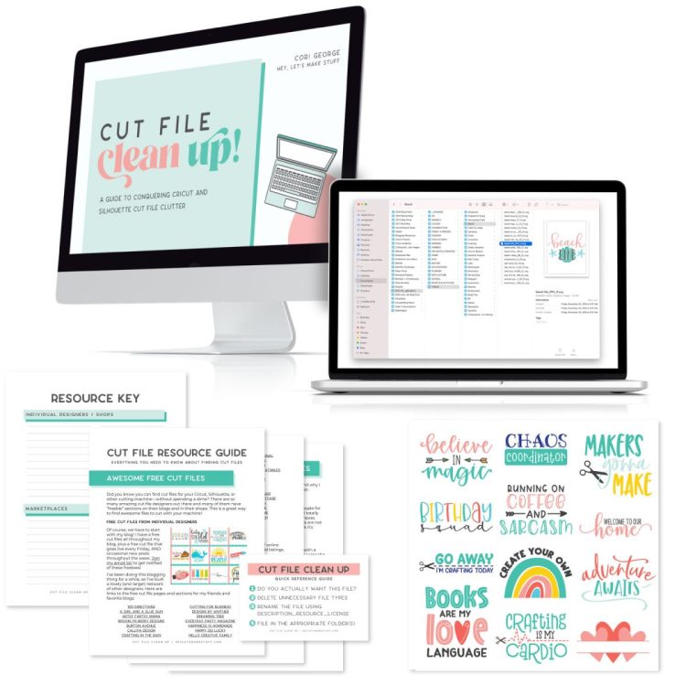 Cut File Clean Up Course mockup