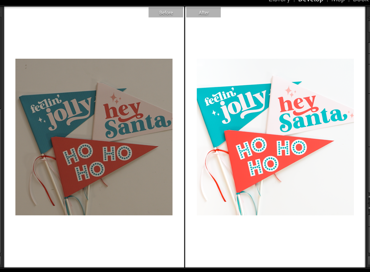 Screenshots of Christmas themed pennants
