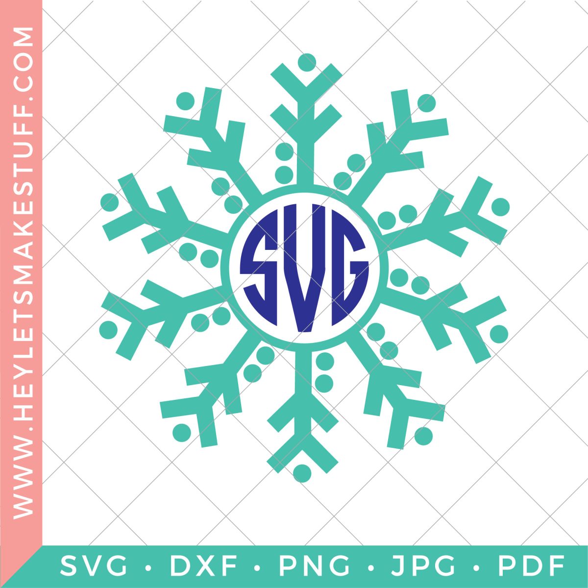 Free Snowflake SVG Files for Winter Cricut and Silhouette Crafts