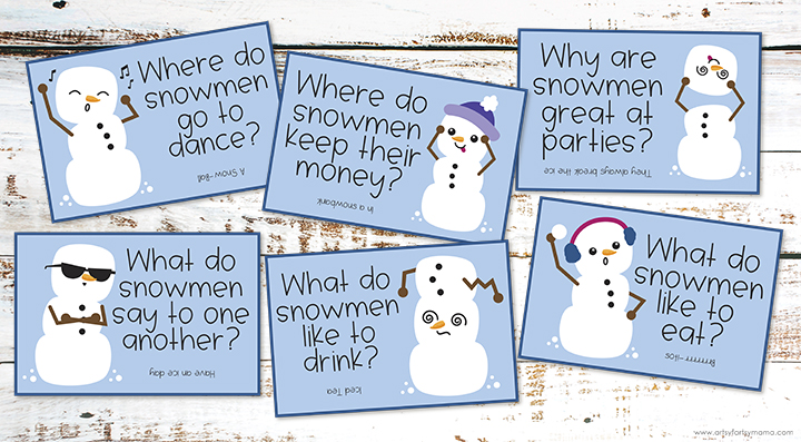 Free Printable Snow Day I-Spy Game - Hey, Let's Make Stuff