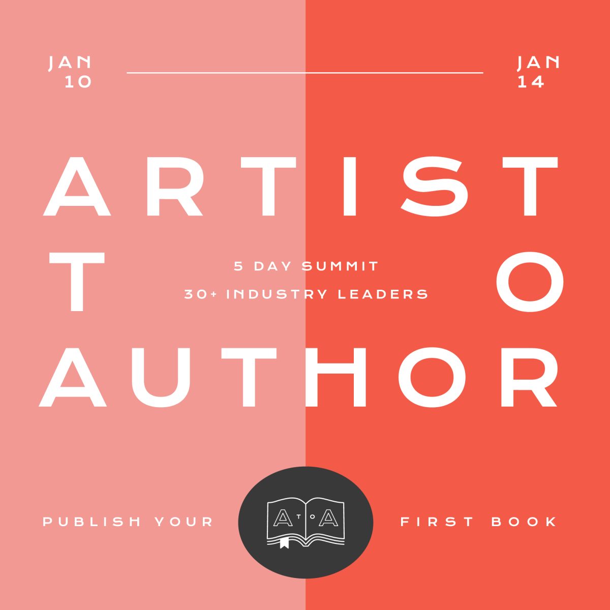 Artist to Author Graphic