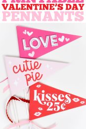 Valentine's Day Pennants pin image