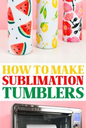 How to Make Sublimation Tumblers Pin Image