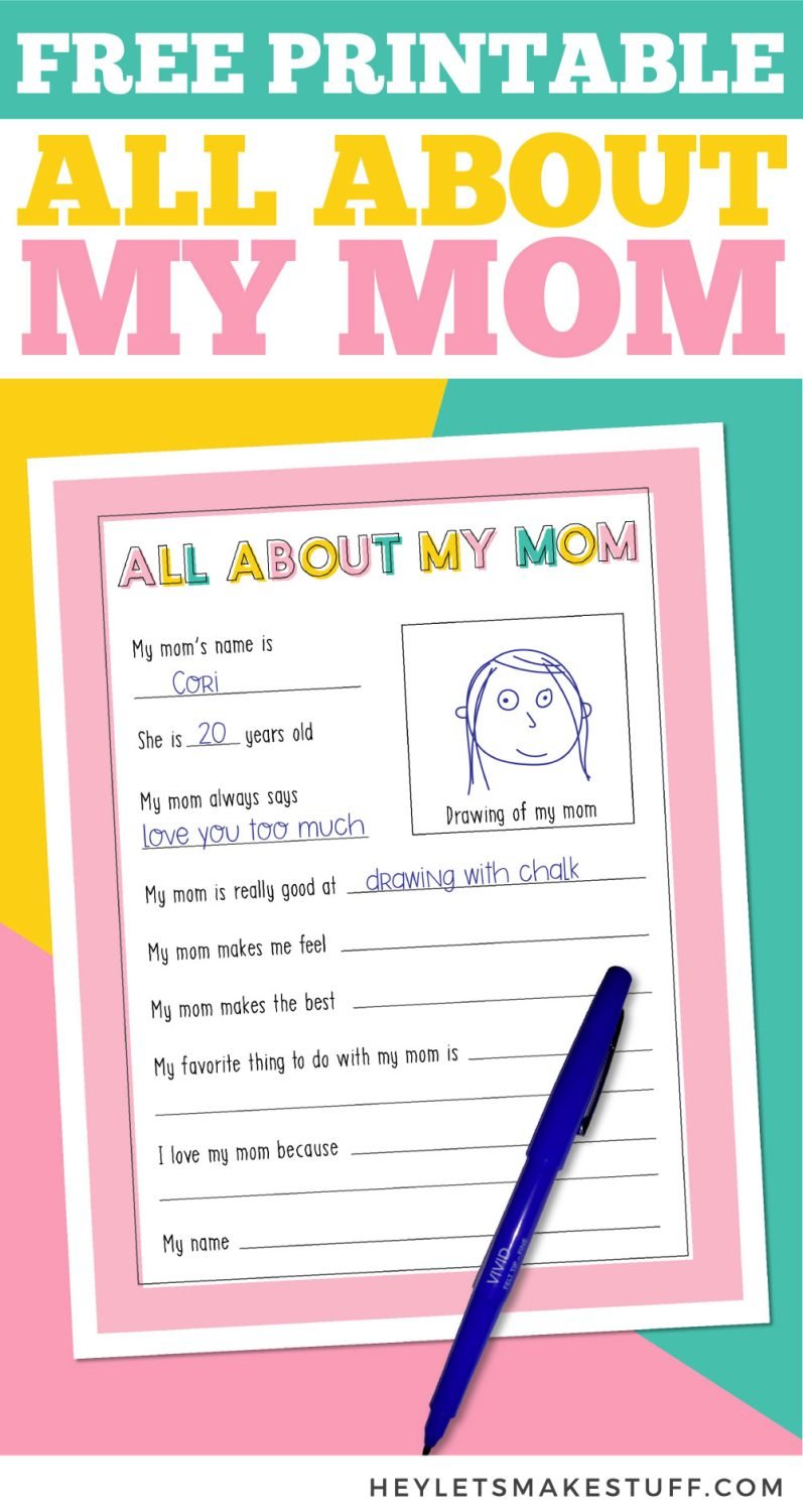 All About My Mom pin image