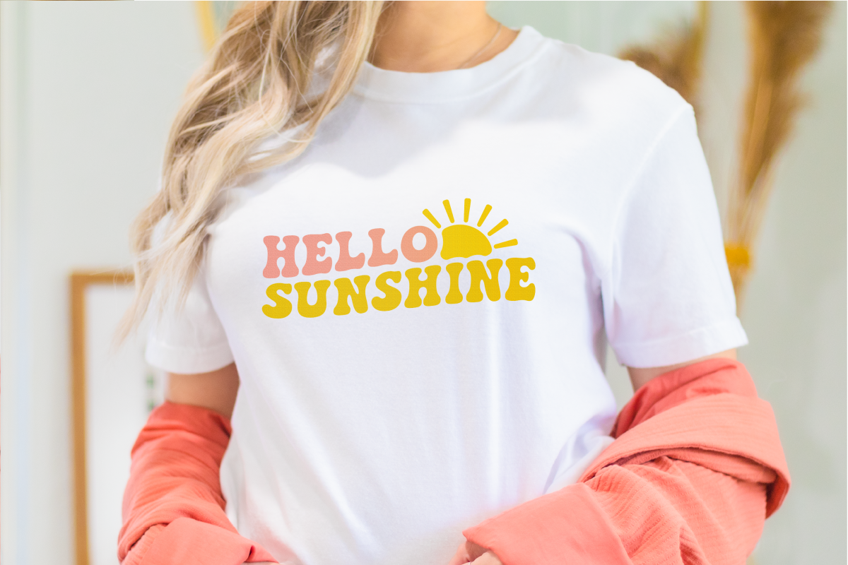 Hello Sunshine SVG image