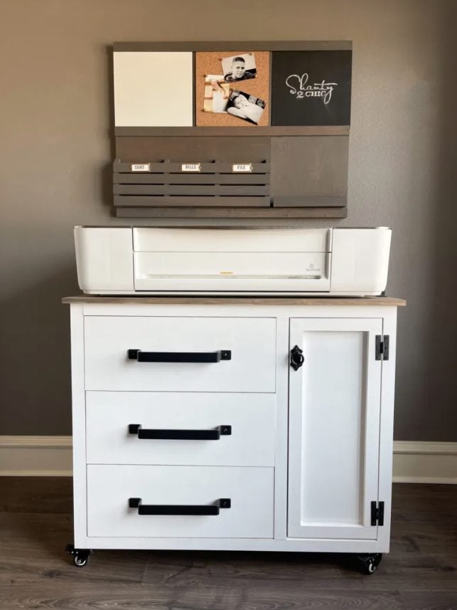 Glowforge Cabinet - Shanty 2 Chic