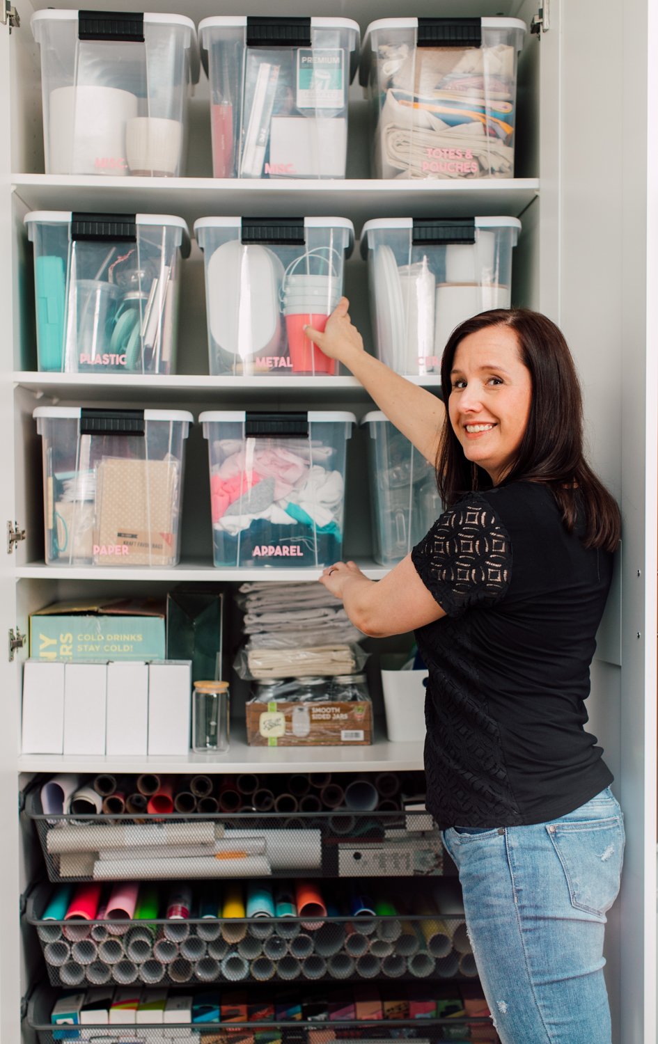 10 Must-Have  Craft Room Organization Ideas - Hey, Let's Make Stuff